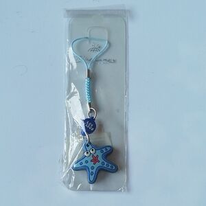 NWT Blue Starfish Mobile Cell Phone Charm Los Cabos Travel Souvenir